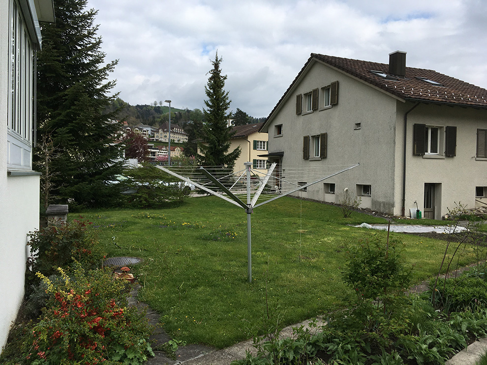 Vorher - Garten in St Gallen
