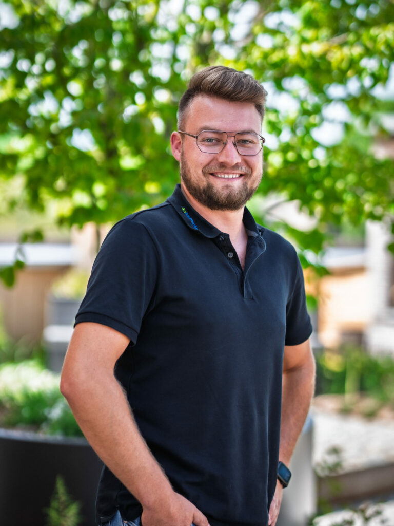 Portrait Dino Zehnder vom Gärten und mehr Team