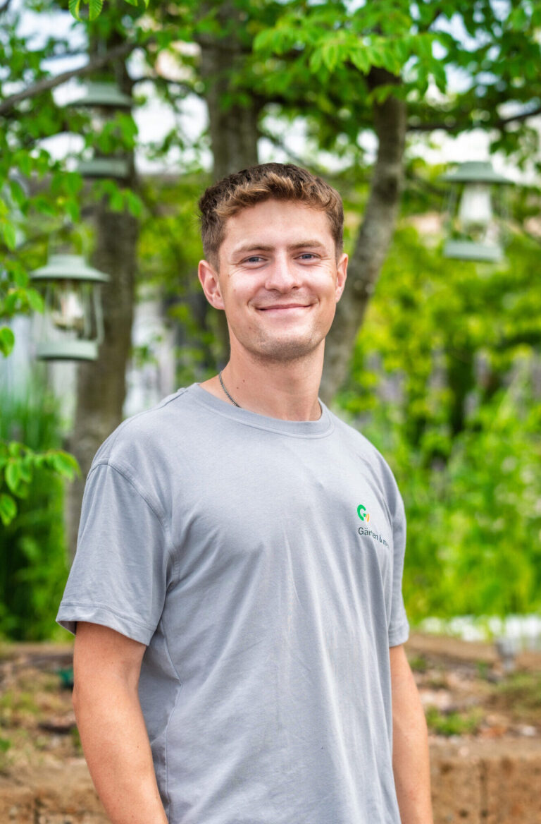 Portrait Ramon Kaufmann vom Gärten und mehr Team