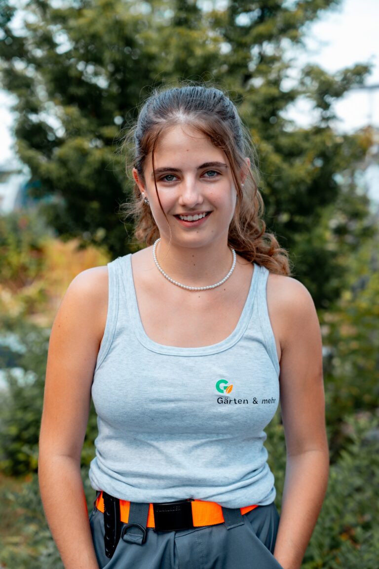 Portrait Bianca Hobi vom Gärten und mehr Team
