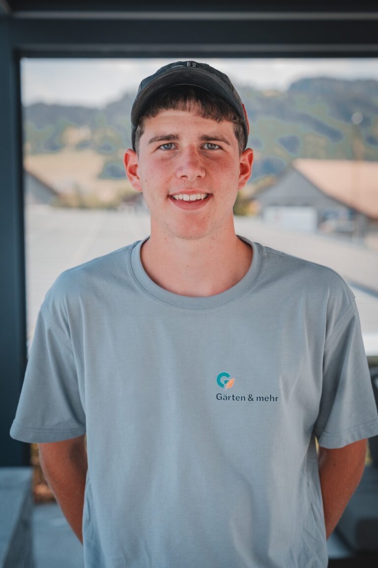 Portrait Fabio Nagel vom Gärten und mehr Team