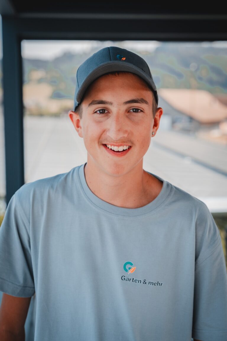 Portrait Sandro Hafner vom Gärten und mehr Team